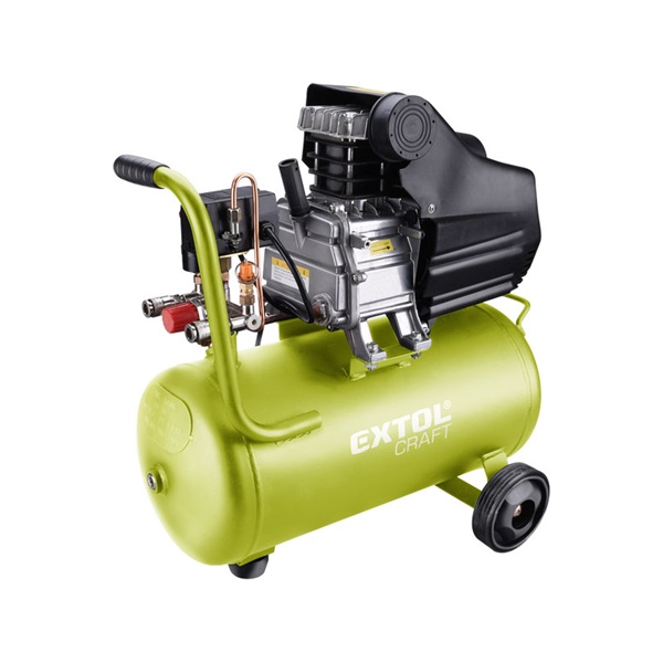 EXTOL olajos légkompresszor, 1100W, 24l tartály, 8 bar, beszívott levegő: 154l/min [ 418201 ]