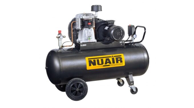 NUAIR NB4/4CT/200 ékszíjhajtású ipari kompresszor 3 fázisú [ N4LC601NUA ]